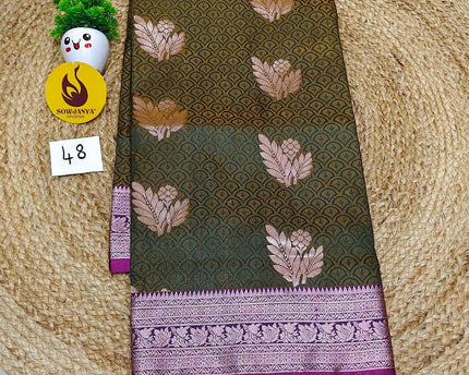 Premium Semi Pattu Sarees - SSASD48