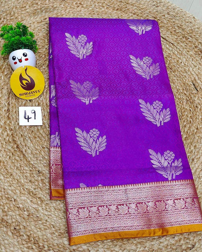 Premium Semi Pattu Sarees - SSASD49