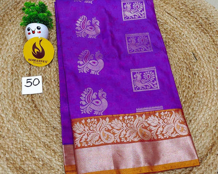 Premium Semi Pattu Sarees - SSASD50
