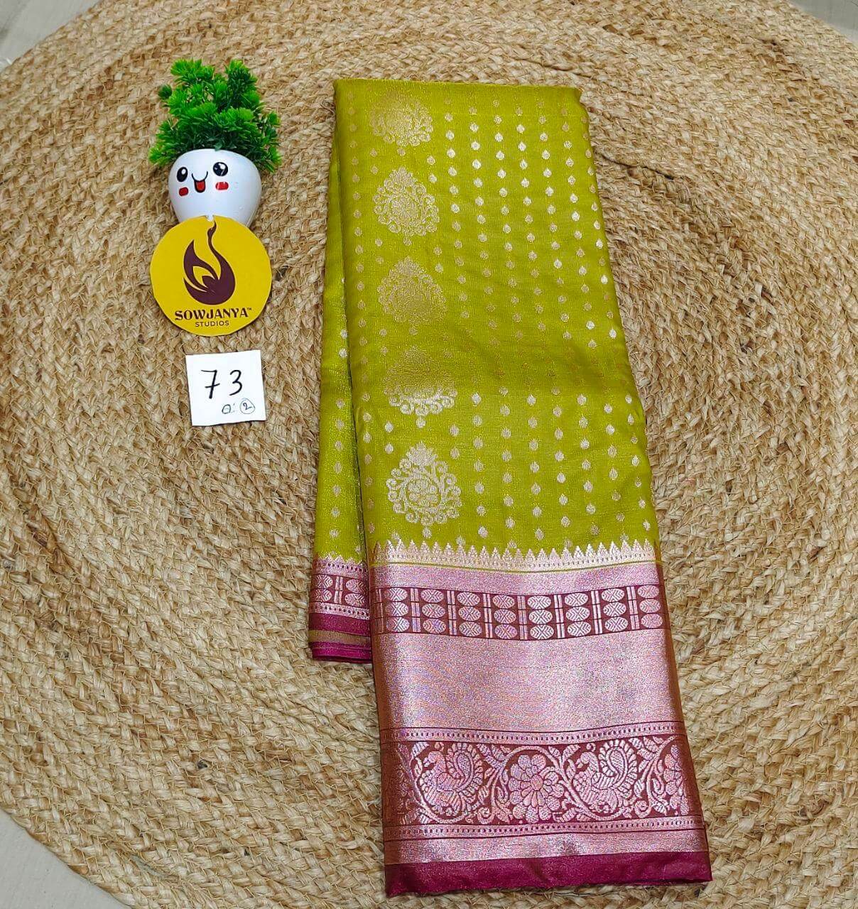 Premium Semi Pattu Sarees - SSASD73