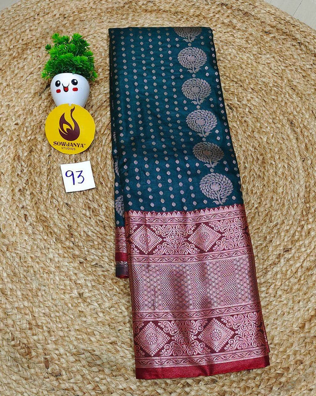 Premium Semi Pattu Sarees - SSASD93