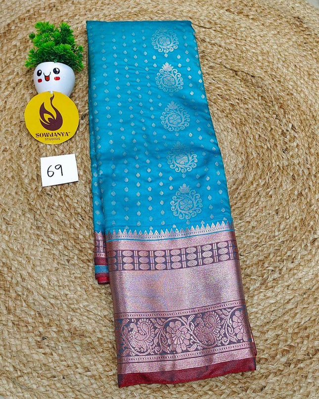 Premium Semi Pattu Sarees -  SSASD69