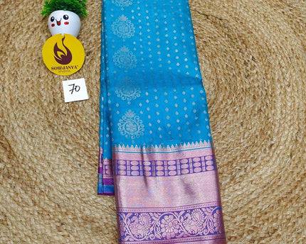 Premium Semi Pattu Sarees -SSASD70