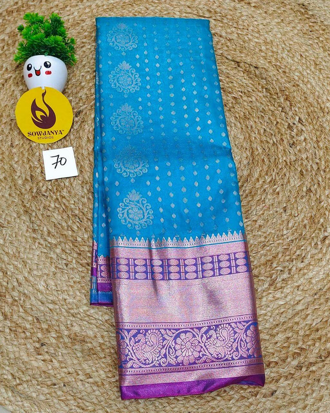 Premium Semi Pattu Sarees -SSASD70