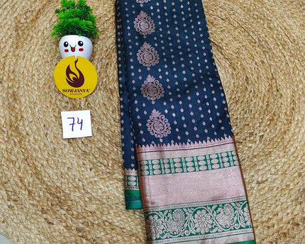 Premium Semi Pattu Sarees - SSASD74