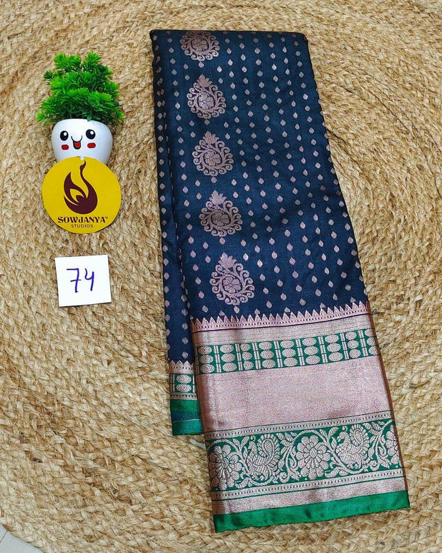 Premium Semi Pattu Sarees - SSASD74
