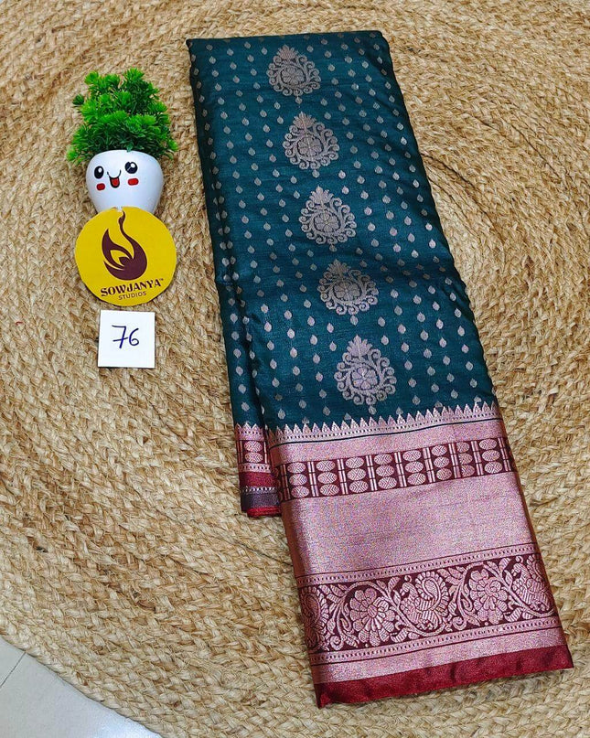 Premium Semi Pattu Sarees - SSASD76