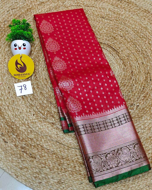 Premium Semi Pattu Sarees - SSASD78