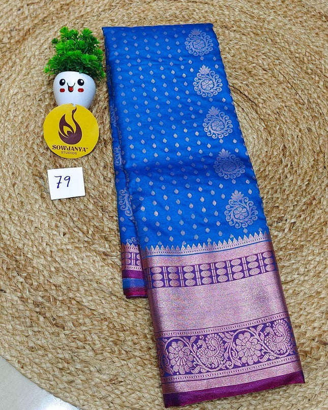 Premium Semi Pattu Sarees - SSASD79