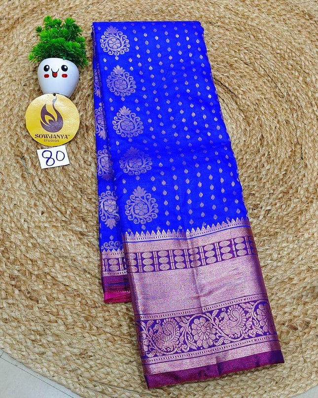 Premium Semi Pattu Sarees - SSASD80