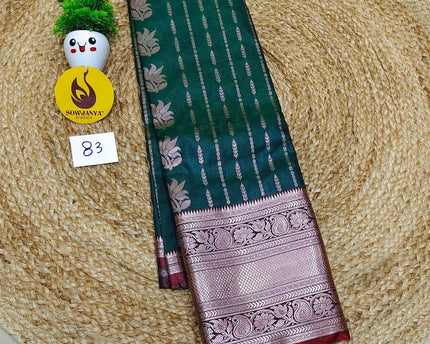Premium Semi Pattu Sarees -SSASD83