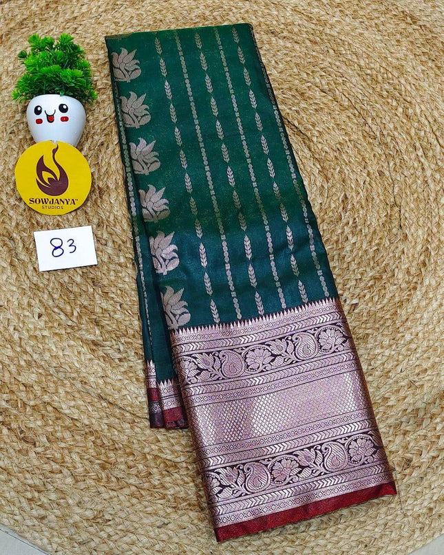Premium Semi Pattu Sarees -SSASD83