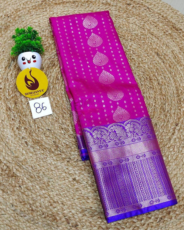 Premium Semi Pattu Sarees -  SSASD86