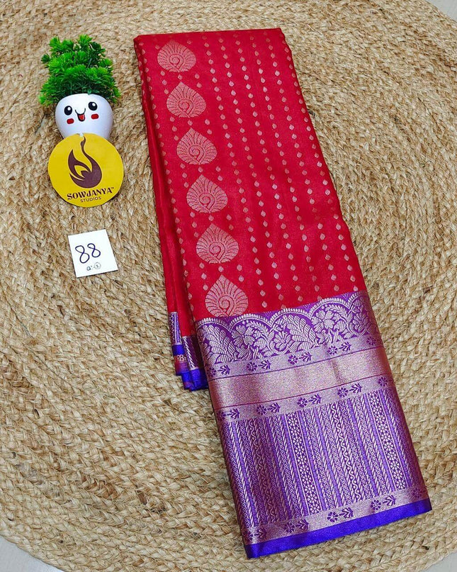 Premium Semi Pattu Sarees - SSASD88