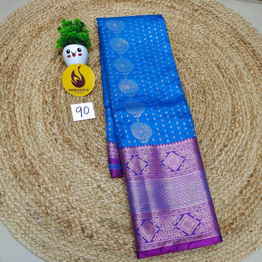 Premium Semi Pattu Sarees -SSASD90