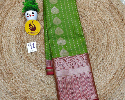 Premium Semi Pattu Sarees - SSASD91