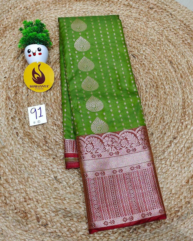Premium Semi Pattu Sarees - SSASD91