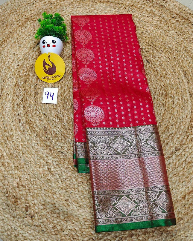 Premium Semi Pattu Sarees -  SSASD94