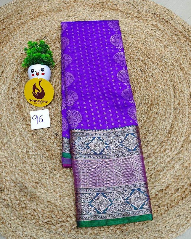 Premium Semi Pattu Sarees - SSASD96