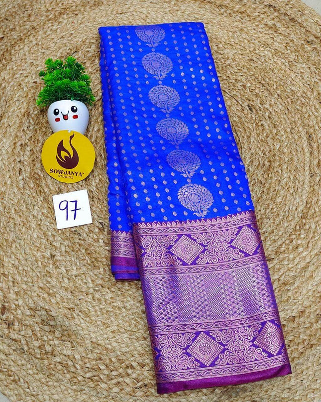 Premium Semi Pattu Sarees - SSASD97