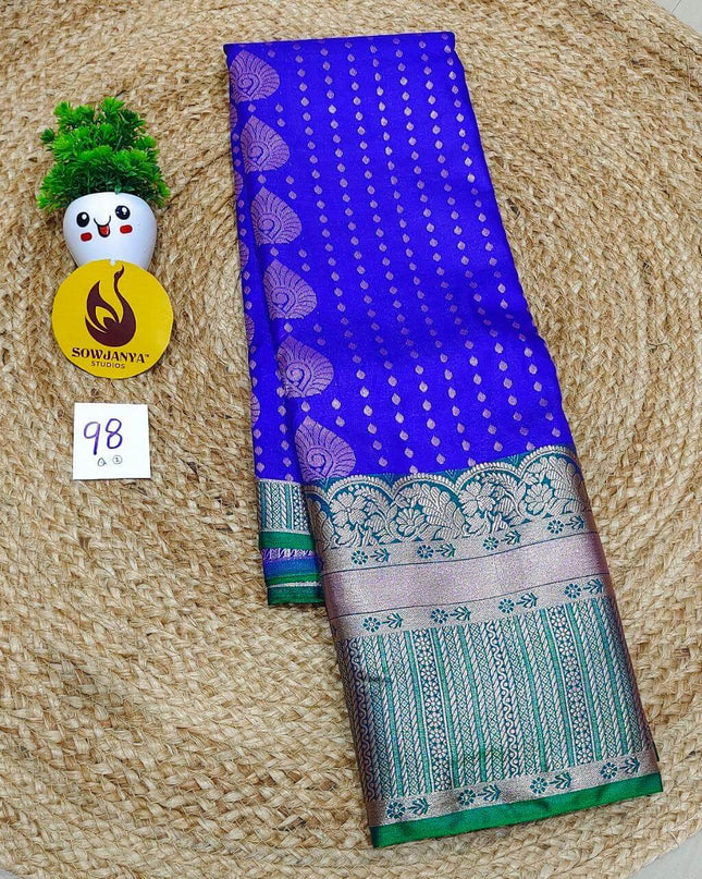 Premium Semi Pattu Sarees - SSASD98