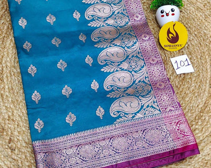 Premium Semi Pattu Sarees - SSASD101