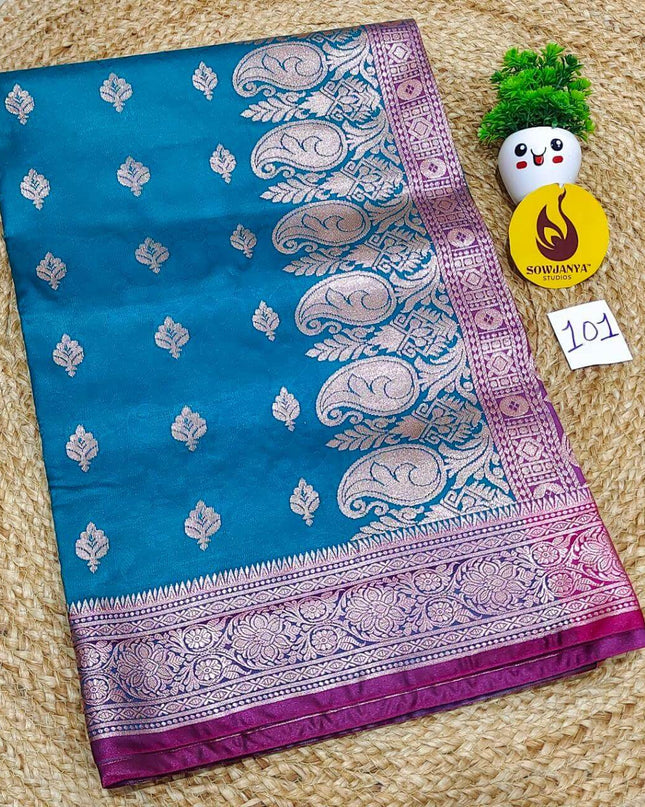 Premium Semi Pattu Sarees - SSASD101