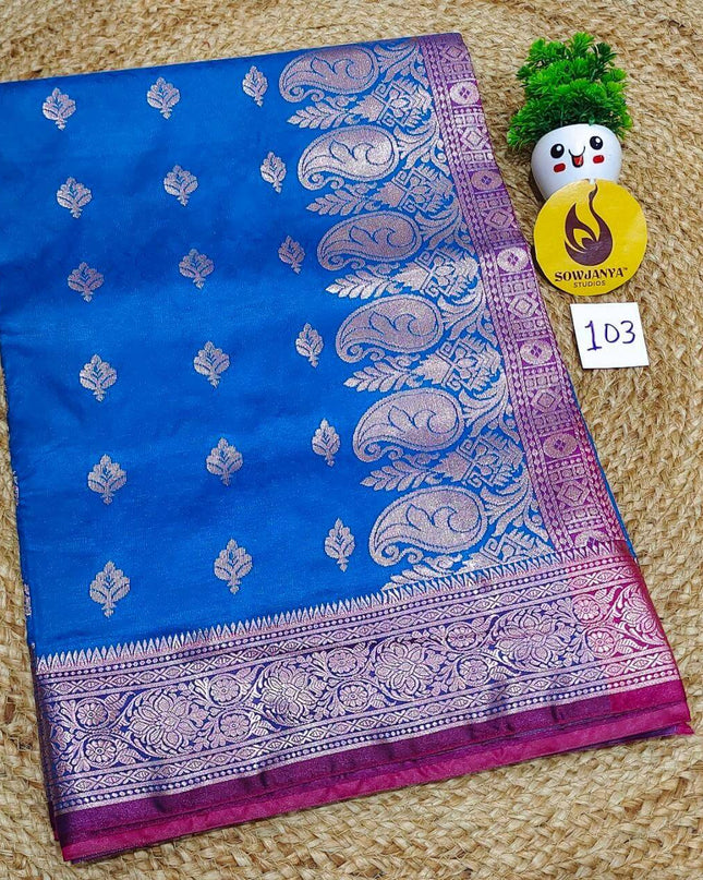 Premium Semi Pattu Sarees - SSASD103