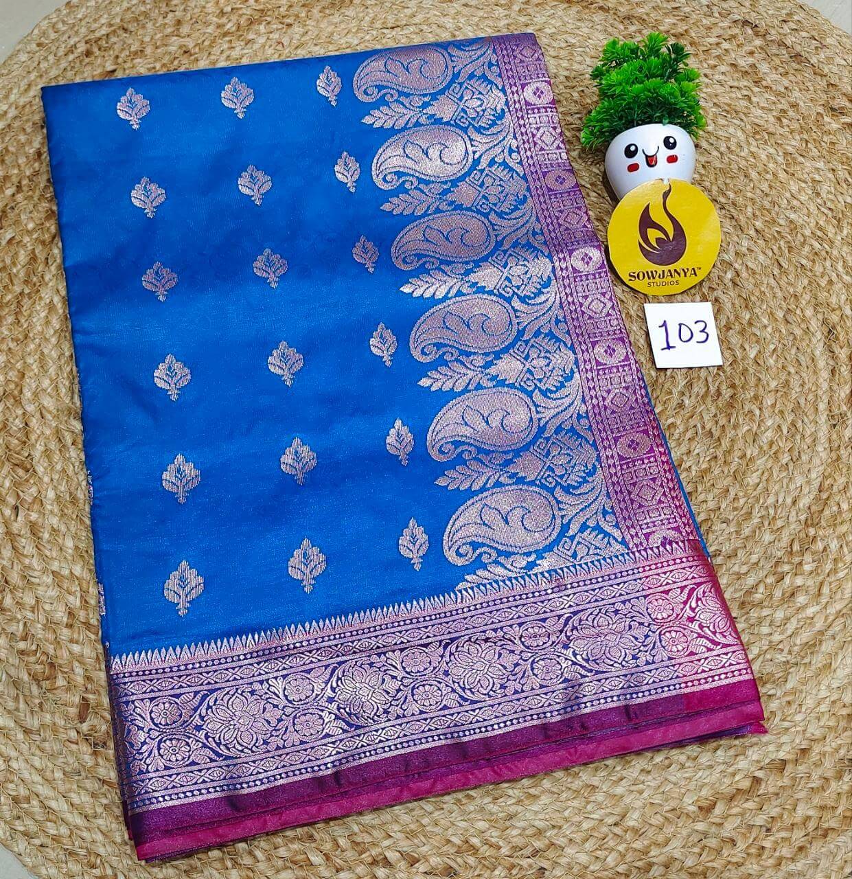Premium Semi Pattu Sarees - SSASD103