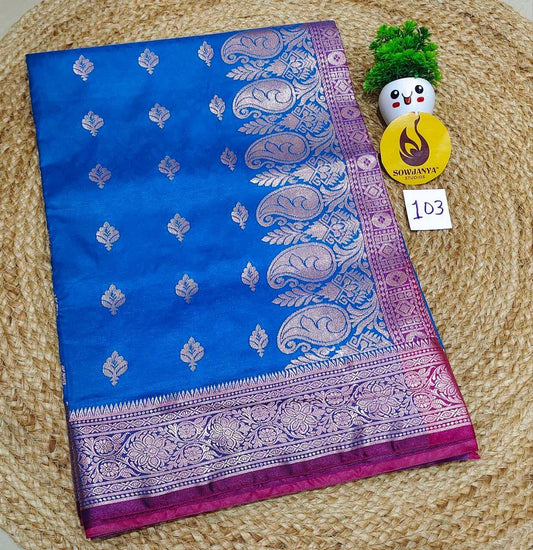 Premium Semi Pattu Sarees - SSASD103