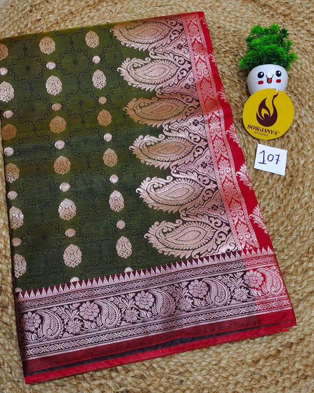 Premium Semi Pattu Sarees - SSASD107