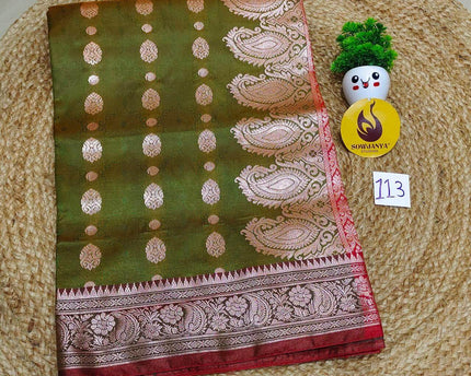 Premium Semi Pattu Sarees - SSASD113