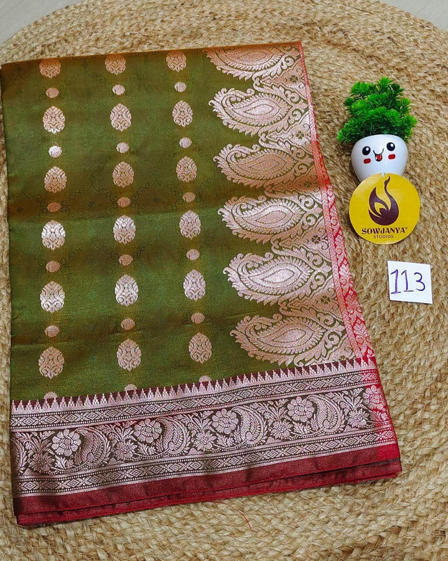 Premium Semi Pattu Sarees - SSASD113