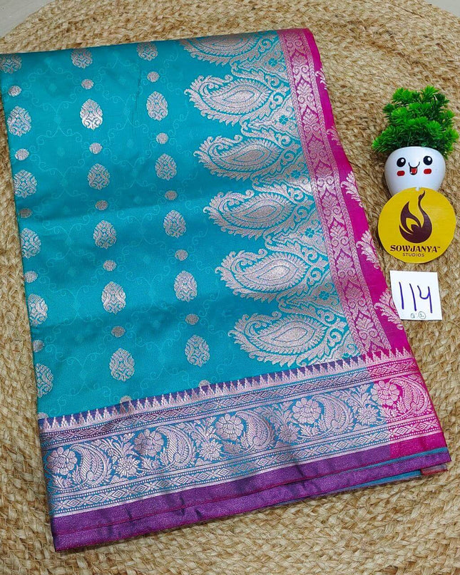 Premium Semi Pattu Sarees - SSASD114