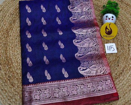 Premium Semi Pattu Sarees - SSASD115