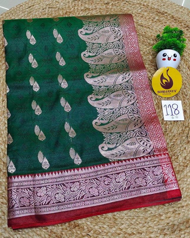 Premium Semi Pattu Sarees - SSASD118