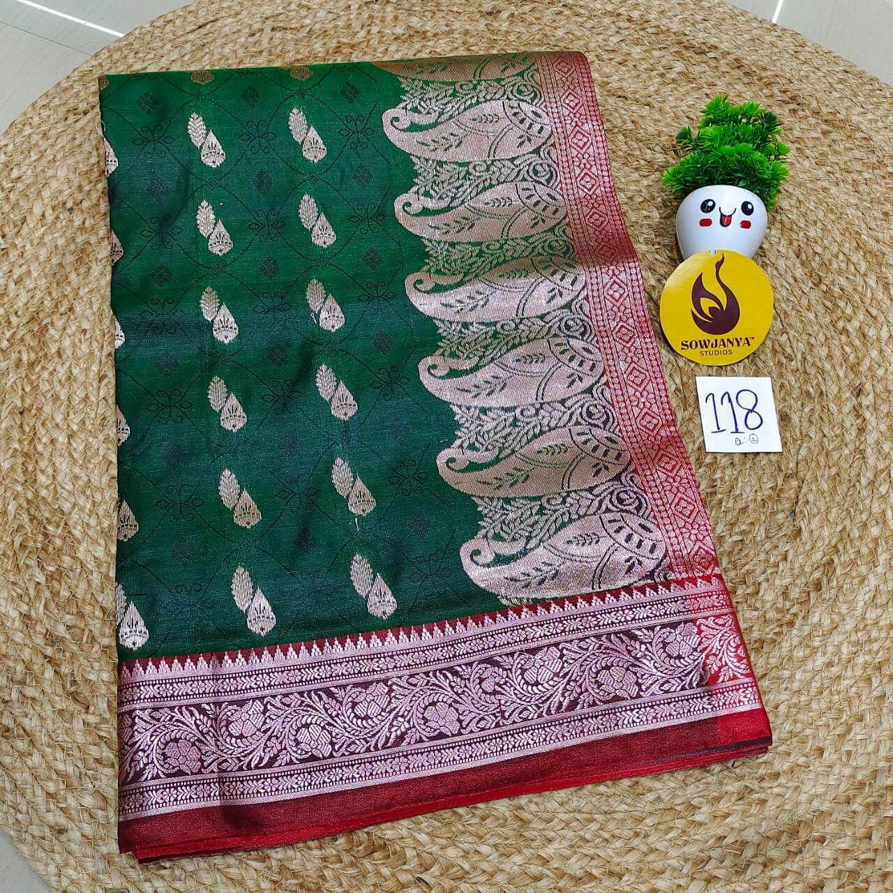 Premium Semi Pattu Sarees - SSASD118