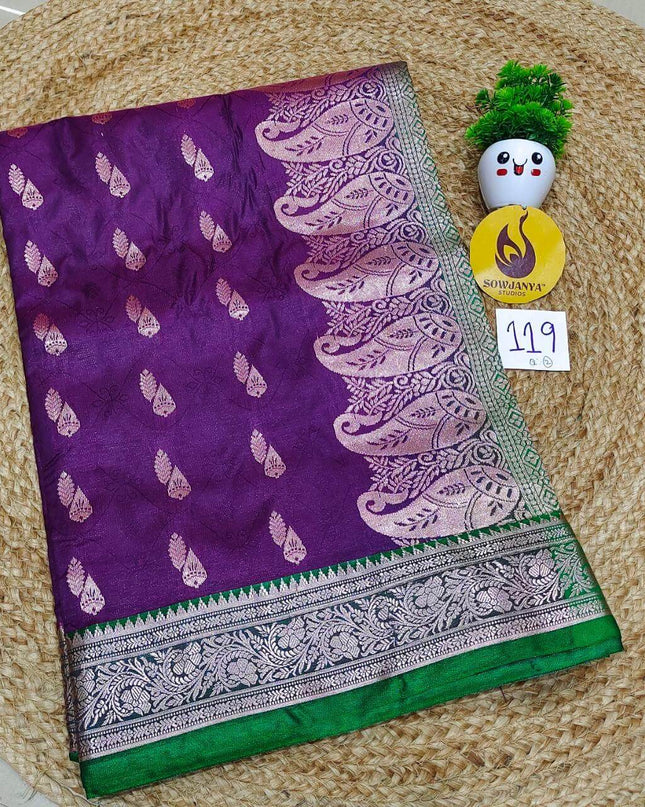 Premium Semi Pattu Sarees - SSASD119