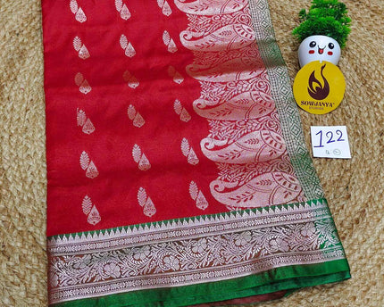 Premium Semi Pattu Sarees -  SSASD122
