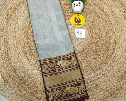 VINTAGE Seiko Gadwal Pattu Sarees - WAVE036