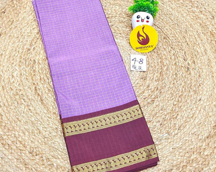VINTAGE Seiko Gadwal Pattu Sarees - WAVE048