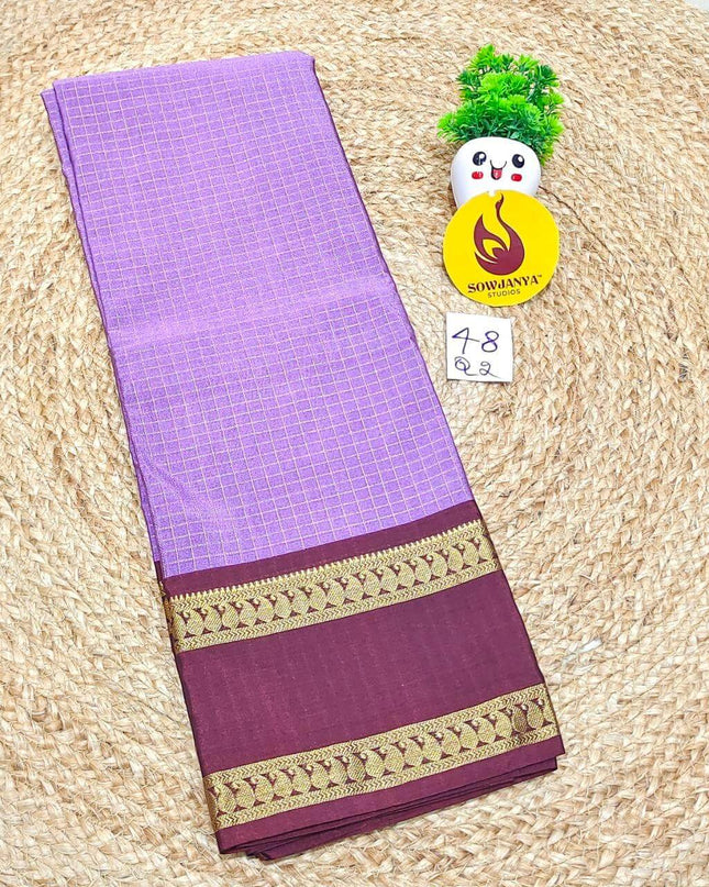 VINTAGE Seiko Gadwal Pattu Sarees - WAVE048