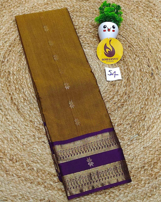 VINTAGE Seiko Gadwal Pattu Sarees - WAVE054