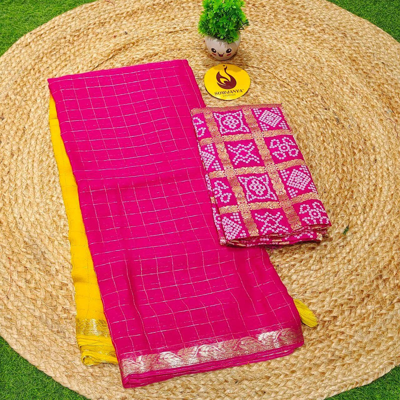 Premium Viscose Georgette Sarees - CLEAR12