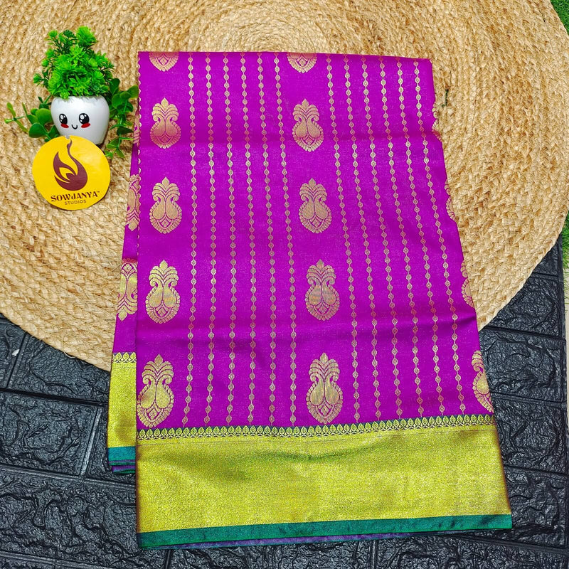 Premium Fancy Pattu Saree's - DEAL19
