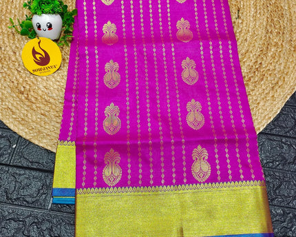 Premium Fancy Pattu Saree's - DEAL18