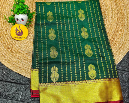 Premium Fancy Pattu Saree's - DEAL13