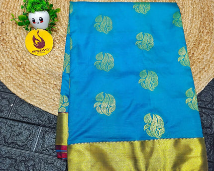 Premium Fancy Pattu Saree's - DEAL3