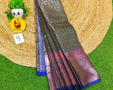 Premium Fancy Pattu Sarees - SSAKA09