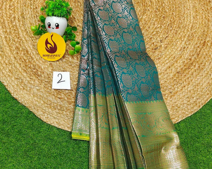 Premium Fancy Pattu Sarees - SSAKA02